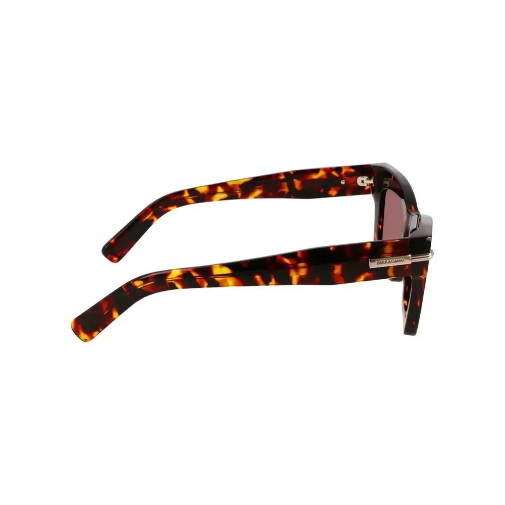 New Salvatore Ferragamo SF2031S 242 Tortoiseshell Women’s Sunglasses Authentic